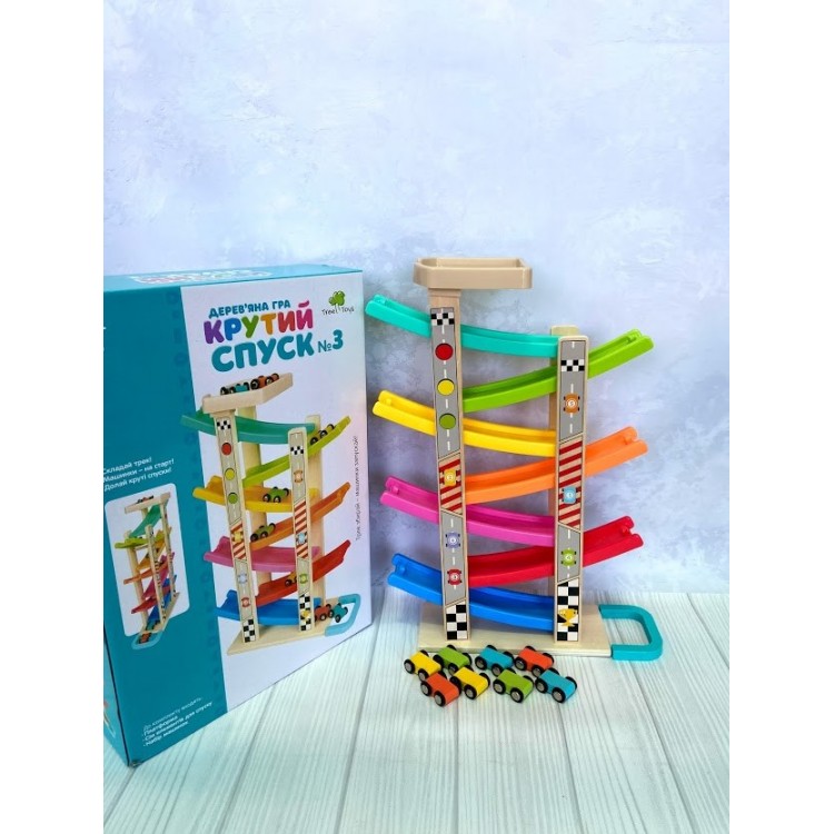 ДЕРЕВЯННАЯ ИГРУШКА ТРЕК MD 2541