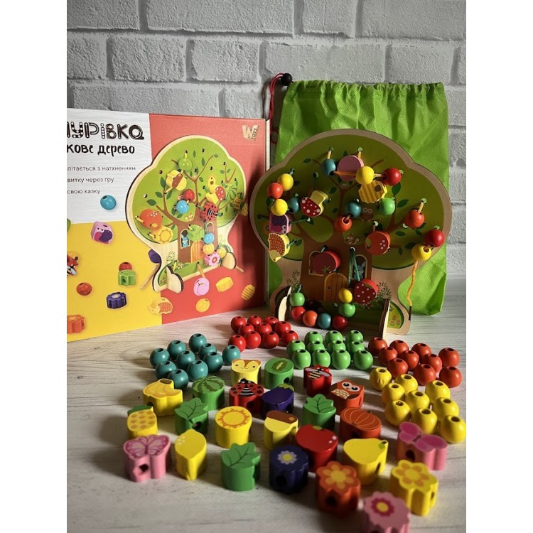 ДЕРЕВ'ЯНА ШНУРІВКА ДЕРЕВО 43929