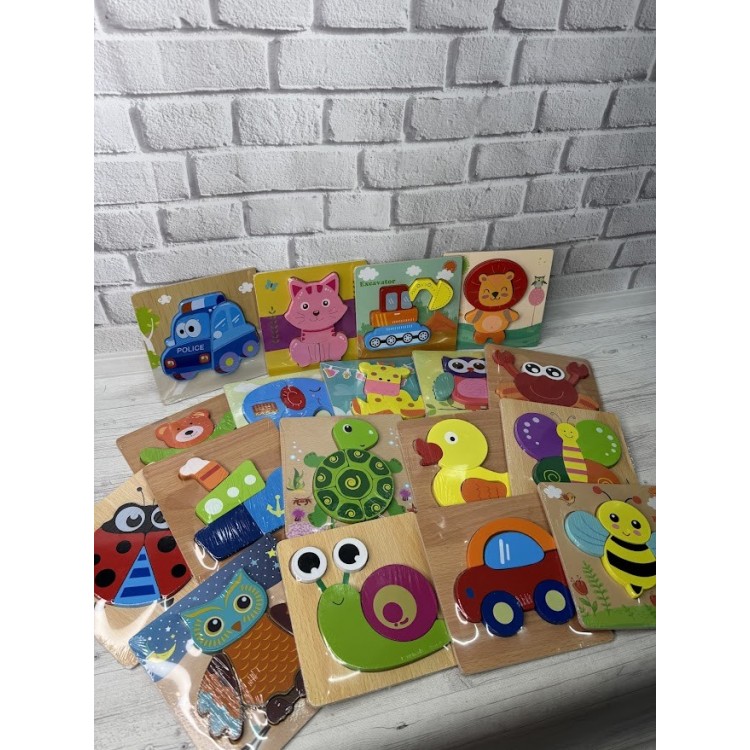 ДЕРЕВ'ЯНА ІГРАШКА РАМКА-ВКЛАДИШ 60427