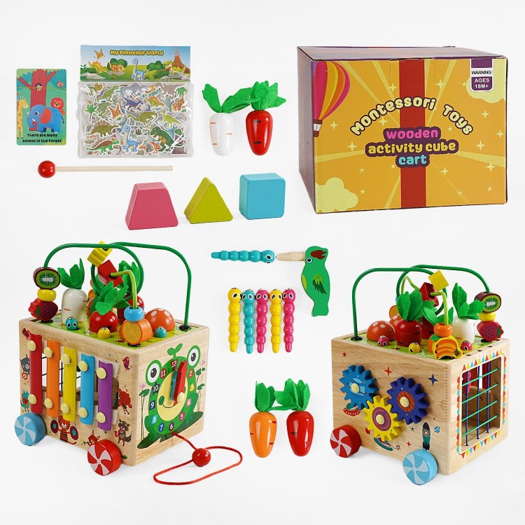 ДЕРЕВ'ЯНА ІГРАШКА ЦЕНТР РОЗВИВАЮЧИЙ 68358