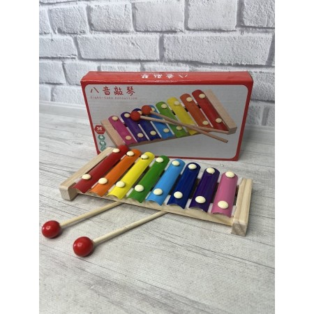 ДЕРЕВ'ЯНА ІГРАШКА КСИЛОФОН 74033