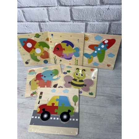 ДЕРЕВ'ЯНА ІГРАШКА ПАЗЛИ 68836
