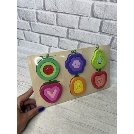 ДЕРЕВ'ЯНА ІГРАШКА ГЕОМЕТРИКА 68264