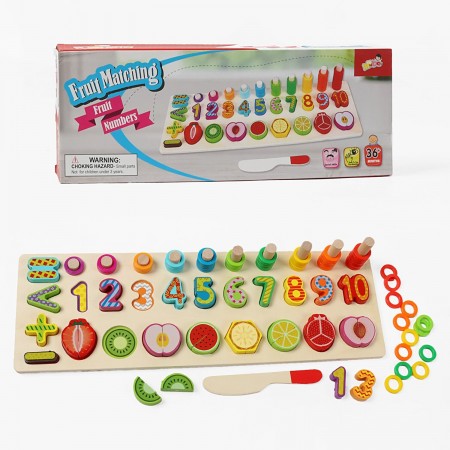 ДЕРЕВ'ЯНА ІГРАШКА НАБІР ПЕРШОКЛАСНИКА 74209