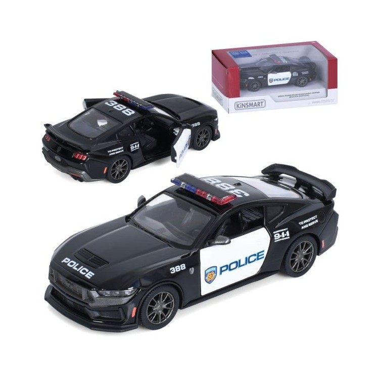 МАШИНКА KT5455WP  FORD MUSTANG DARK-HORSE 5