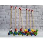 ДЕРЕВЯННАЯ ИГРУШКА КАТАЛКА MD 0025