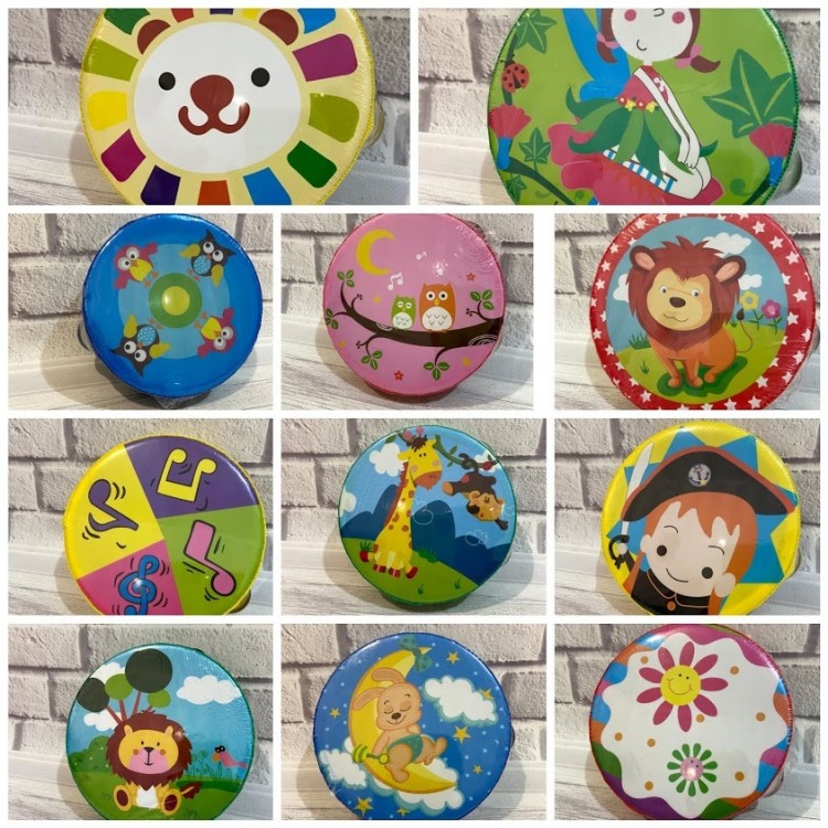 ДЕРЕВЯННАЯ ИГРУШКА БУБЕН MD 0367