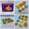 ДЕРЕВЯННАЯ ИГРУШКА ГЕОМЕТРИКА MD 2309